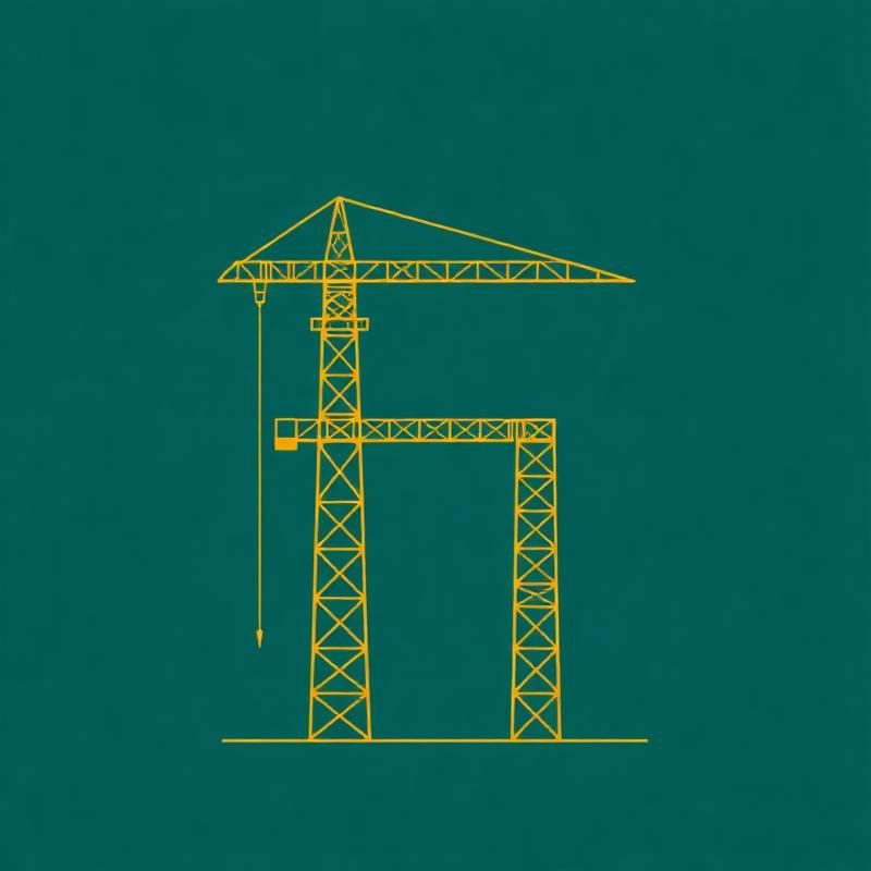 Construction & Facility — line-art icon